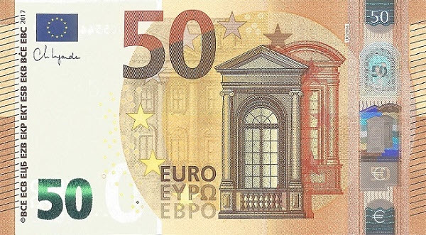 P29EC European Union - 50 Euro (2017-Lagarde)